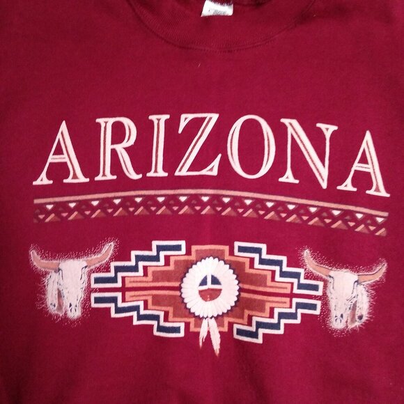 Vintage Arizona Spell Out Crewneck Sweatshirt - Picture 1 of 5